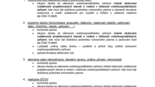 Požadavky na předkládanou projektovou dokumentaci